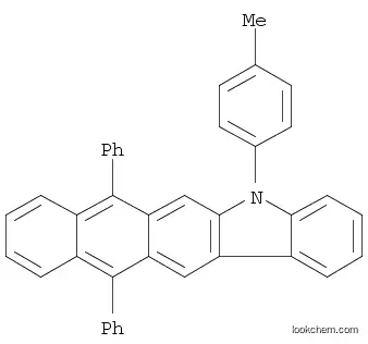 5H-Naphtho[2,3-b]carbazole, 5-(4-methylphenyl)-7,12-diphenyl-